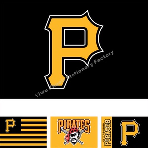 MLB 匹兹堡海盗队旗帜 美国职业棒球 Pittsburgh Pirates Flag
