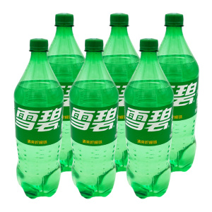 可口可乐 含糖雪碧1.25l*6瓶大瓶装清爽柠檬味碳酸饮料汽水整箱