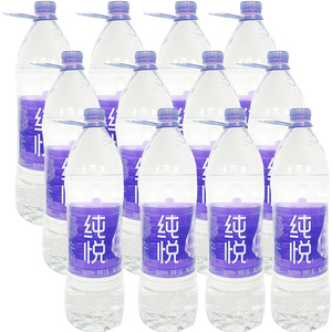 可口可乐 冰露纯悦包装饮用水1.5l*12瓶非矿泉水大瓶水纯净水整箱