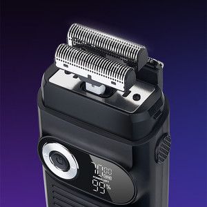 剃头刀剃光头专用手动式自助理发不求人雕刻痕电推剪剃须刀二合一