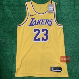 【现货】23/24nba洛杉矶湖人主场au球员版詹姆斯球衣dm6028-731