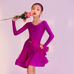 儿童拉丁舞衣女