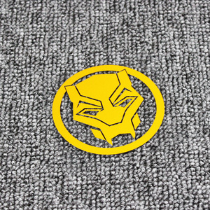 3m反光膜制作 复仇者联盟漫威英雄人物 黑豹头像logo标志汽车贴纸