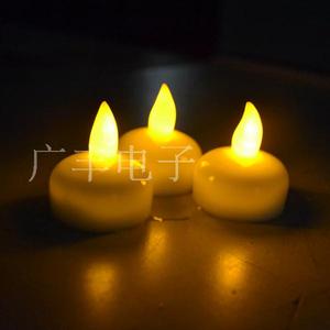 电子蜡烛灯防水浮水蜡烛装饰求婚道具场景布置创意用品荷花灯祈福