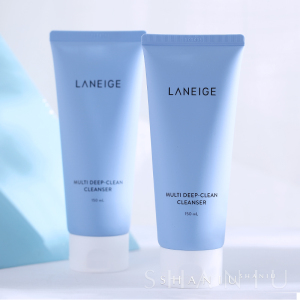 韩国laneige/兰芝 四合一洗面奶多效洁面乳膏150ml 去角质卸妆