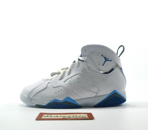 Nike Air Jordan 7 AJ7 白蓝 法国蓝 中童 童鞋 304773-107