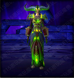 815惠玩魔兽世界手工术士幻化萨格拉斯之墓天魔法衣随机难度套装