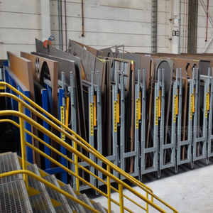 垂直板材货架 立式存储ck-cz-66 钢板竖放架子 不锈钢摆放架