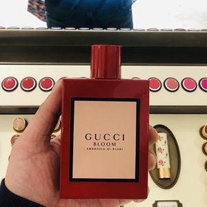gucci /古驰 新版繁花香水 红瓶花悦女士香水edp50ml 花香调