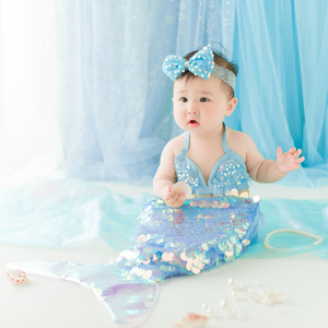 宝宝摄影美人鱼主题