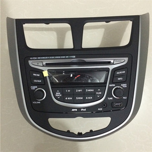 现代瑞纳原车原装CD机收音机全套带USB高配CD机带中控面框拆车件