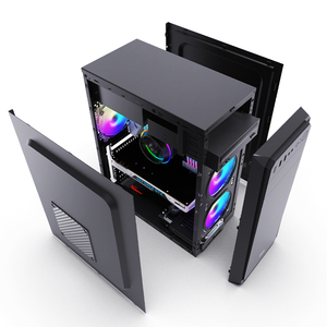 爱国者 半岛铁盒h9 usb3.0 商务办公电脑机箱atx大板 带光驱位