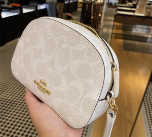 美国直邮 coach 女士 半圆包 馒头包 侧背包 单肩斜挎包