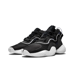 阿迪达斯adidas boost 尼克扬天足高帮战篮球鞋黑白拼接cq0991