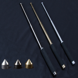 打架甩棍武器安保器材伸缩棍器材收缩随身防身保安武器军棍套实心