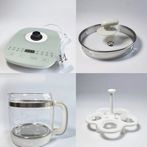 小熊养生壶配件玻璃壶身 壶体盖子ysh-c15f1/d15p3/b18w5/c15g7