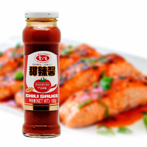 爱之味甜辣酱160g含天然茄红素沾拌甜辣酱手抓饼拌饭辣酱炸鸡酱
