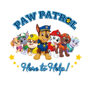 卡通动漫汪汪队图案烫画儿童t恤热转印烫画贴diy创意补丁贴