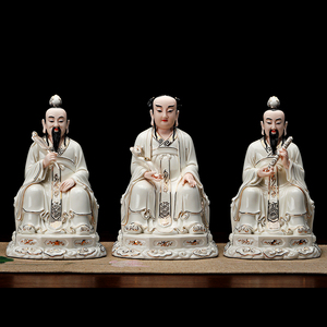 ray9504淘宝茅山祖师像 三茅真君茅 山派祖师爷 玻璃钢树脂佛像道