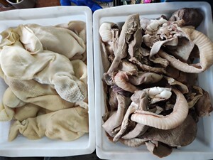 农家散养山羊杂羊杂碎羊杂汤熟羊肚羊肺羊心羊肝2斤装包邮美味羊