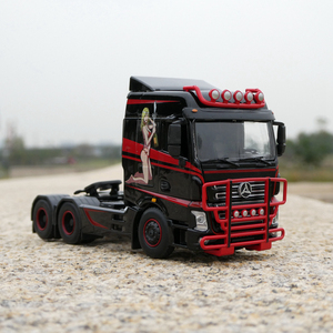 国产原厂 1:64 三一英杰拖头 sany 牵引车重卡货柜工程车模型收藏