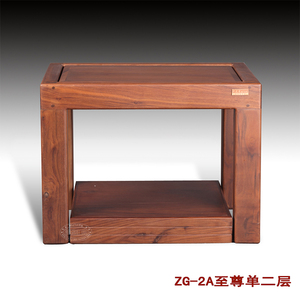 声元素zg-2a至尊单二层实木机架功放架音响架音箱支架器材架机柜