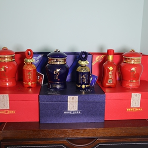 酒版收藏 中国名酒 武陵酒 (少酱 中酱上酱10) 礼盒套装小酒版