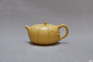 南瓜  陈群  段泥 宜兴名家紫砂壶