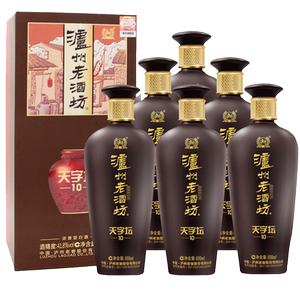 泸州老酒坊天字坛(10)商务宴请41.8度500ml*6瓶浓香型国产白酒