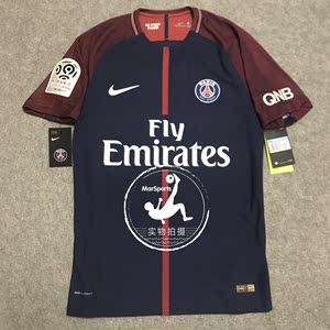 巴黎圣日耳曼2017-18赛季驻场短袖球衣 球员版847203-430