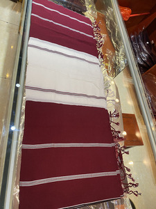 尼泊尔进口棉布轻薄款瑜伽士修法居士夏季海清袈裟红白披单柔软