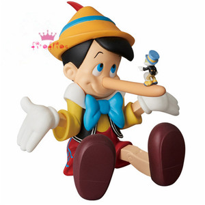 日本代购 木偶奇遇记匹诺曹 可爱人偶手办公仔摆件