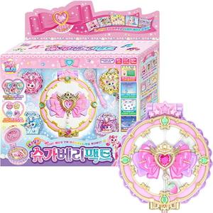 韩国正品萌可玩具甜点系列爱心公主儿童镜盒小女孩奇妙糖果游戏机