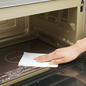 日本进口电解水湿巾厨房电器冰箱微波炉油烟机去油污清洁剂湿纸巾