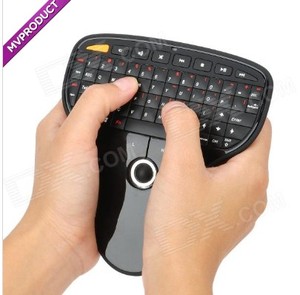 空中飞鼠2.4G键盘鼠标一体多功能无线2.4G手握式轨迹球鼠标