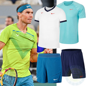 耐克网球服男2022年纳达尔法网美网运动短袖短裤t恤dd8544/cv2803