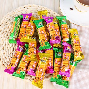 米果棒粗粮咸味90后怀旧儿时休闲六一儿童节小零食整箱皮皮第二间