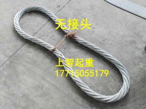 无接头钢丝绳圈 环圆O形钢丝绳 上智起重不锈钢传动带密封圈钢绳
