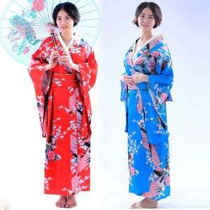 日本传统和服正装樱花女装日式浴衣服装少女舞台话剧表演出服装