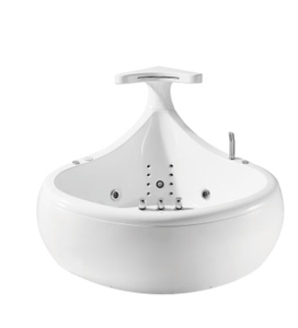 浪鲸卫浴鲸鱼缸形象浴缸恒温臭氧泡泡浴冲浪按摩正品包邮包安装