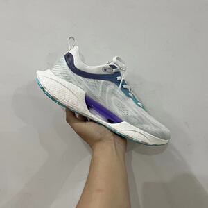 李宁 lining 超轻18代42科技缓震 轻便透气回弹男女运动鞋armr007