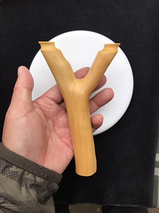 小叶黄杨树杈弹弓手工纯木原木硬木弹弓叉手把件童年怀旧解压玩具