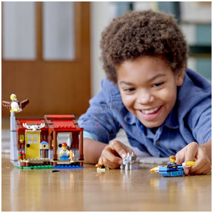 三合一创意百变系列内陆小屋别墅兼容乐高男孩女孩积木玩具31098