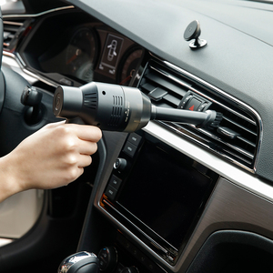 日本车载吸尘器大吸力无线充电多功能车内家用手持式小型吸尘机