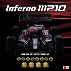 kyosho京商 mp10 inferno 1:8 4wd竞赛 油动越野车 21级引擎车架