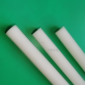 国标绝缘尼龙丝杆双头螺杆牙条配套螺母塑料通丝杆非标定制