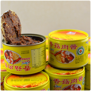 古龙香菇肉酱180g*3瓶家常炒菜调味料拌面拌饭闽南特色肉酱罐头