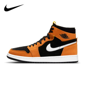 nike耐克aj篮球鞋男鞋2021冬季新款jordan黄棕色运动鞋ct0978-002