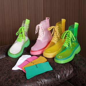 彩色鞋子女糖果色