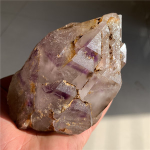 1kg赞比亚紫水晶骨干水晶原石标本 骨干水晶摆件 紫水晶